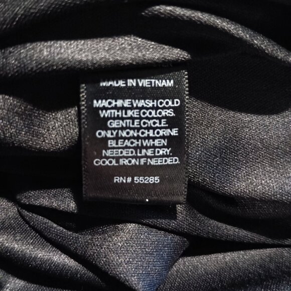 Express Formal Halter Dress Black 2 EUC - Picture 7 of 11